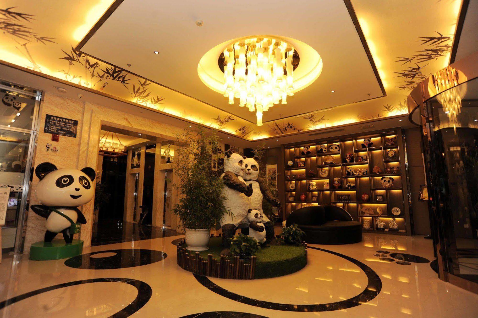 แพนด้า ปริ๊นซ์ โฮเต็ล Hotel เฉิงตู ภายนอก รูปภาพ