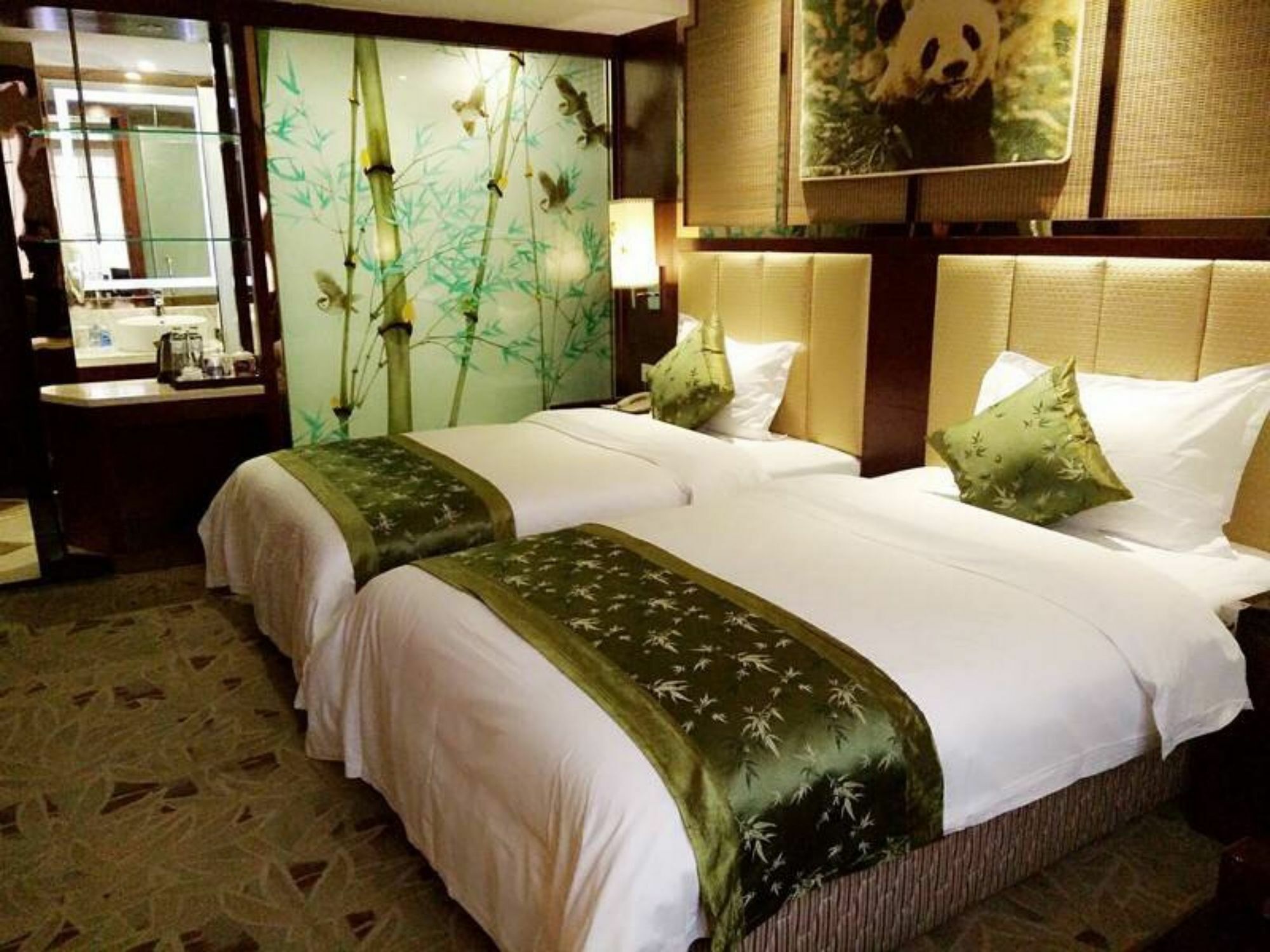 แพนด้า ปริ๊นซ์ โฮเต็ล Hotel เฉิงตู ภายนอก รูปภาพ