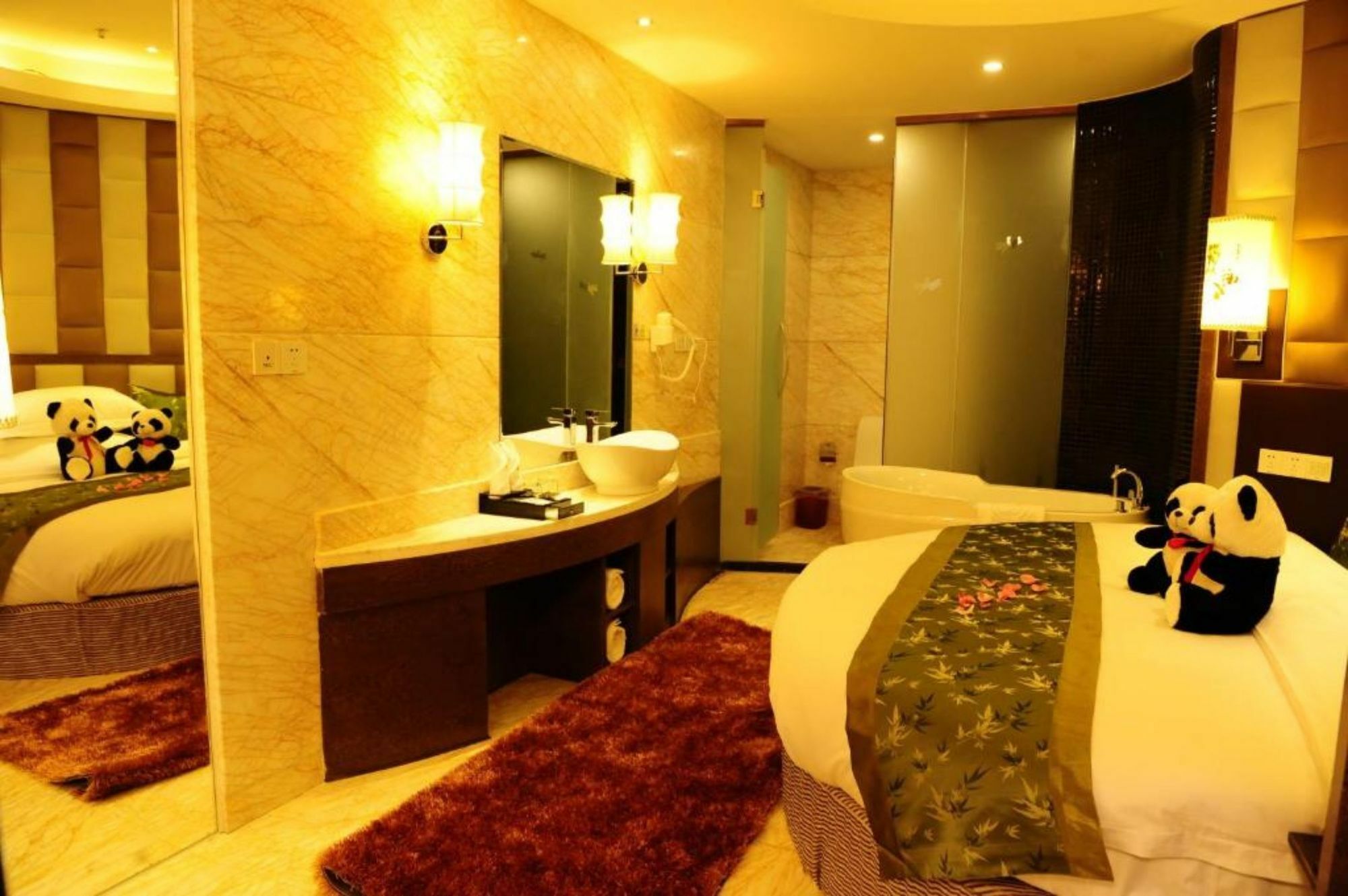 แพนด้า ปริ๊นซ์ โฮเต็ล Hotel เฉิงตู ภายนอก รูปภาพ