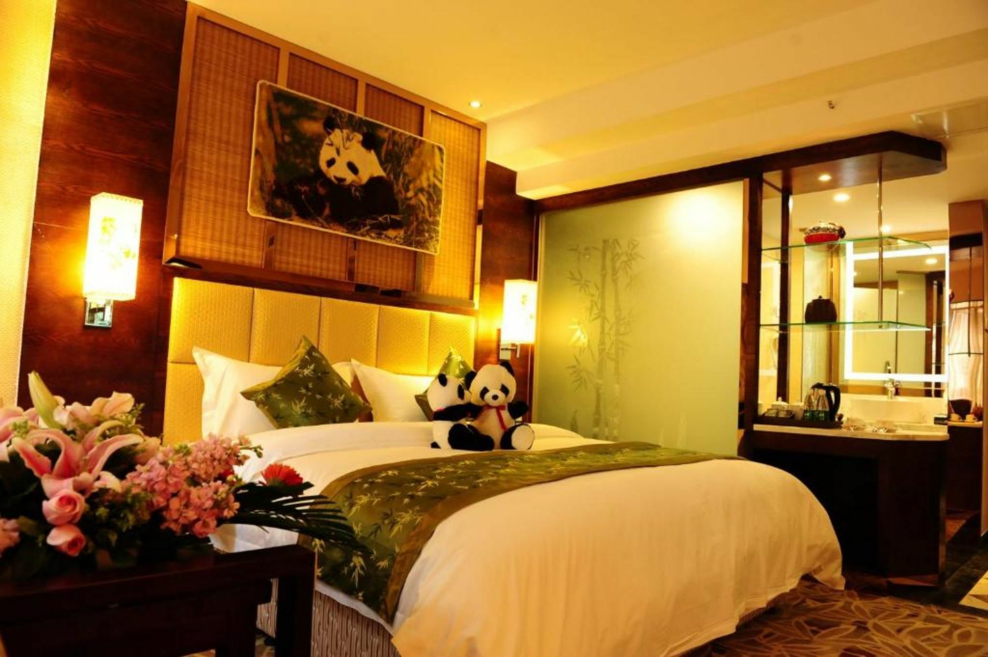 แพนด้า ปริ๊นซ์ โฮเต็ล Hotel เฉิงตู ภายนอก รูปภาพ